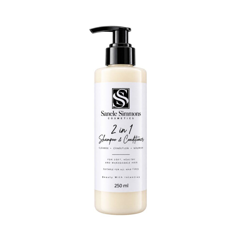 Home 2 in 1 shampoo & conditioner cleanse. nourish. shine.